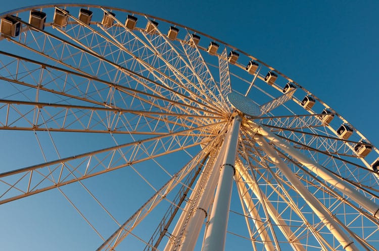 The Great Wheel In Seattle