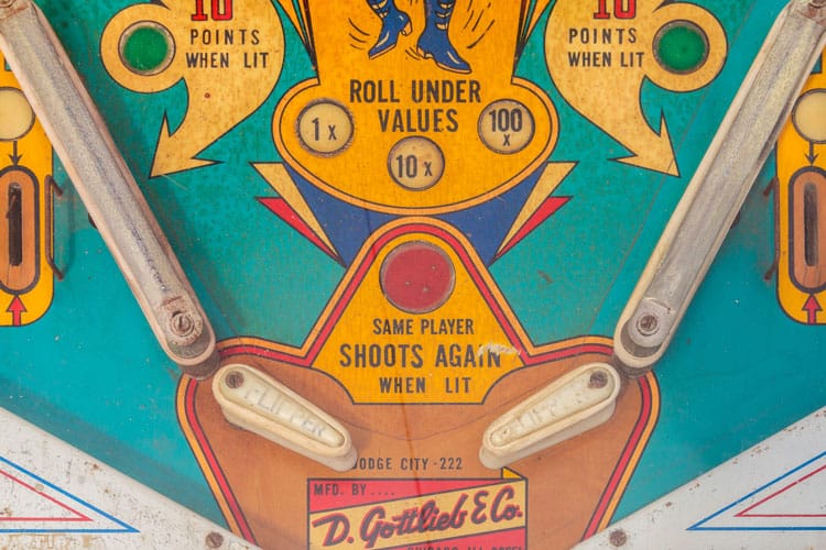 Antique Pinball Machine