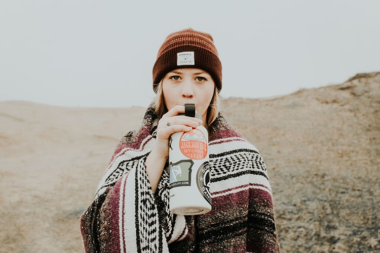 Woman Drinking Water