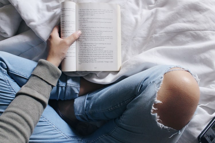 Mom Reading A Book