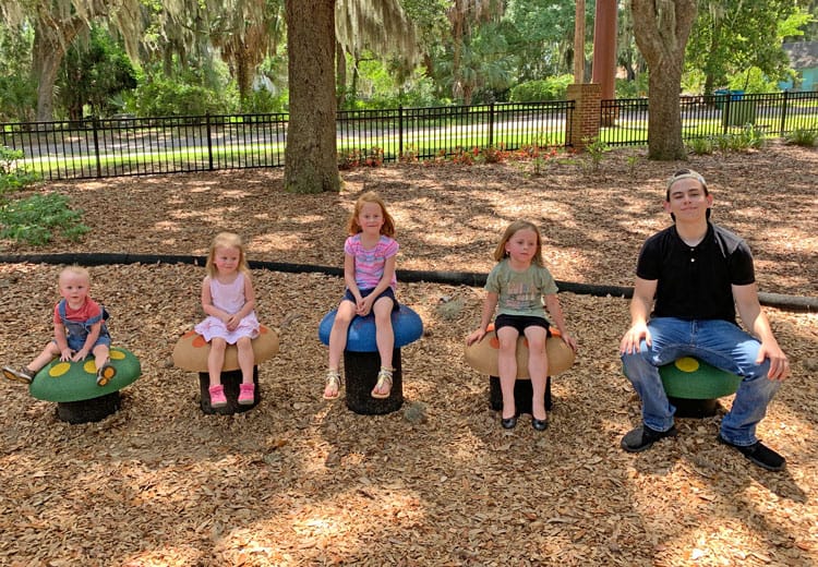 Children At The Playground