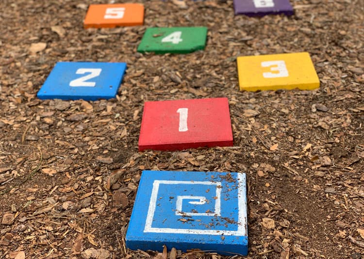 Hopscotch Stepping Stones