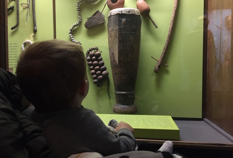 Baby Looking At A Display