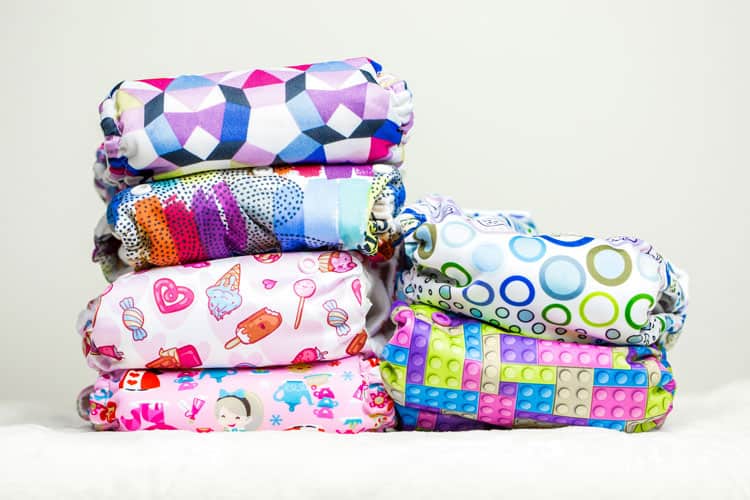 Cloth Diapers With Cute Patterns