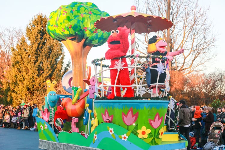 Sesame Place Parade