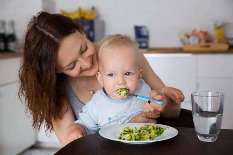 Mom Introducing New Foods For A Boredom Buster