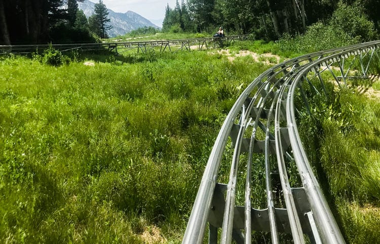 Alpine Coaster In Aspen Snowmass