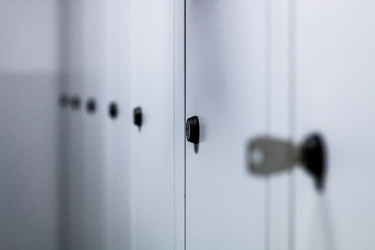 Row Of Lockers