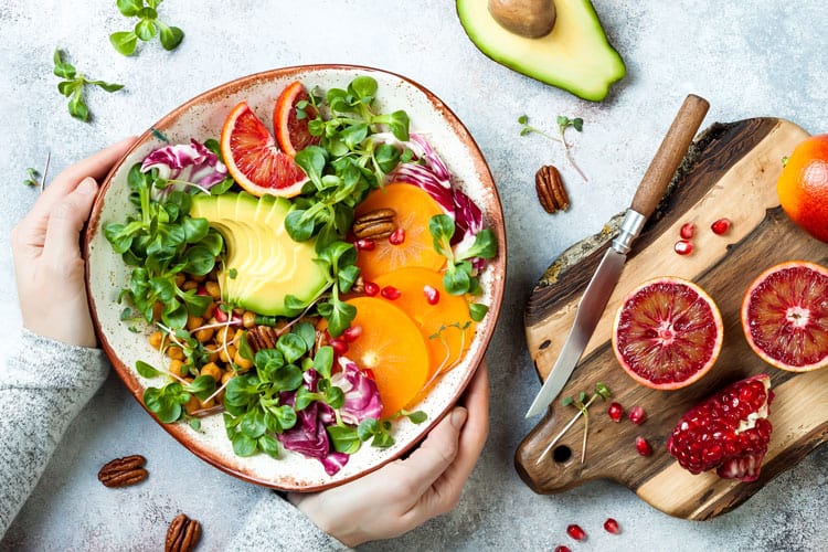 Beautifully Prepared Salad