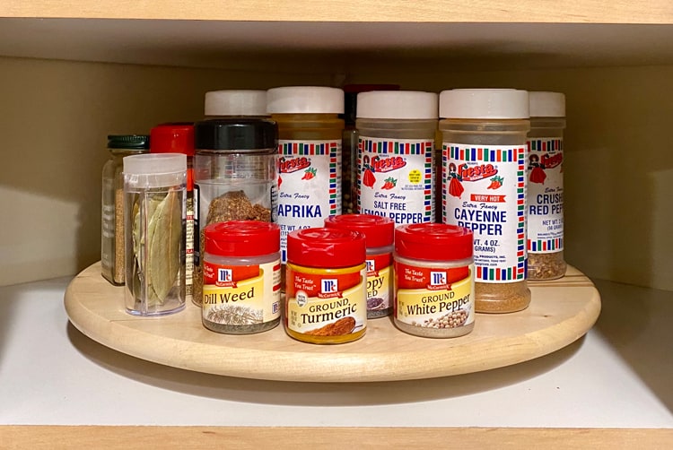 Lazy Susan Organizational Hacks