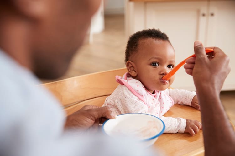 Baby Eating