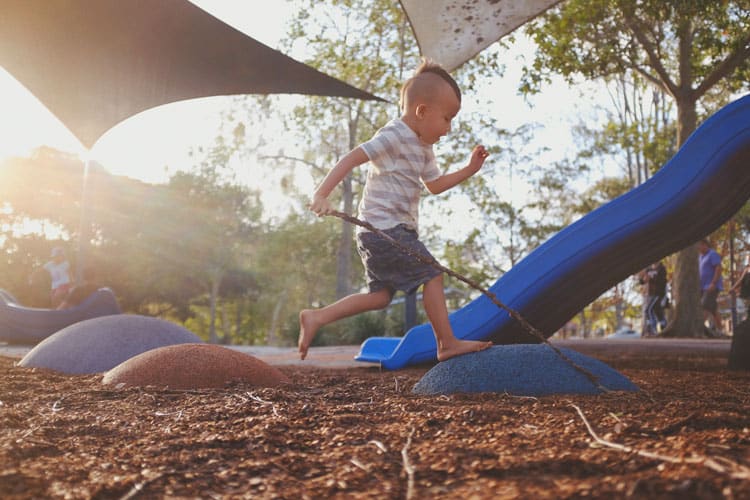 Child At Playground