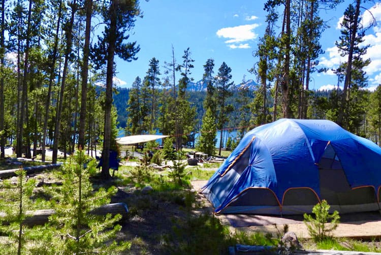 Redfish Camping Site