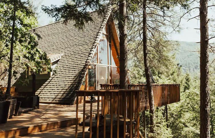 Shasta A Frame Treehouse