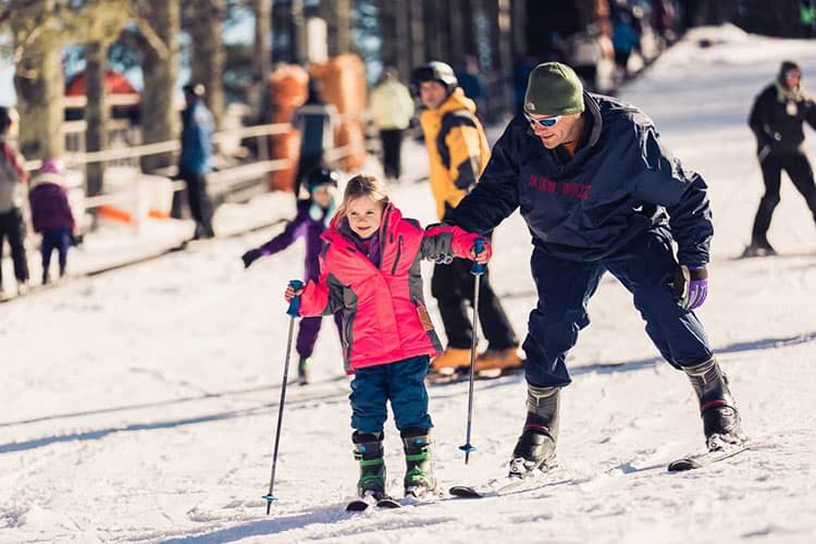 Family Ski Vacation In North Carolina Mountains