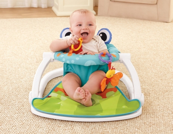 Rent Baby Gear INCLUDING Fisher Price Sit-Me-Up Seat Frog
