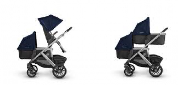 uppababy vista two bassinets