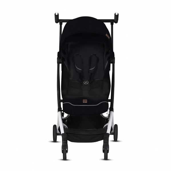 Poussette Gb Pockit Air All Terrain - Compacte, Pliable En Bagage à Main, Léger 4,6kg, Velours Noir, Pour Enfant 6 Mois à 22kg