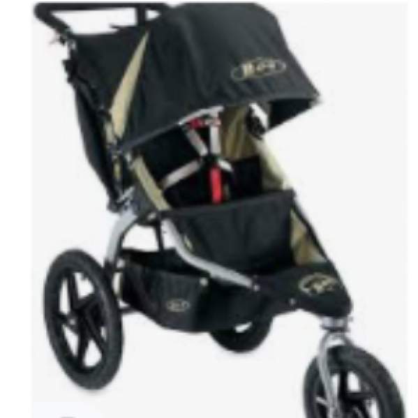 bob revolution stroller black and tan