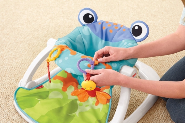 Rent Baby Gear INCLUDING Fisher Price Sit-Me-Up Seat Frog One Size