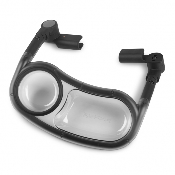 UPPAbaby Snack Tray for Minu Duo Stroller – Tray + Cup Holder - Quick Attachment - Dishwasher Safe - Folds with Stroller