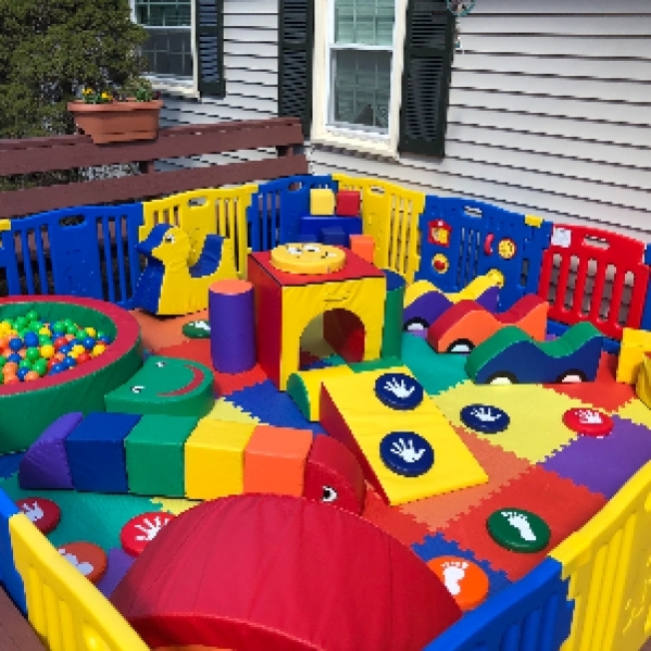 Rent Baby Gear INCLUDING 10ftx12ft Soft Play Rental Primary Colors