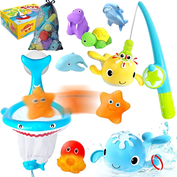 Rent Baby Gear INCLUDING All ages Bath OR POOL Toys with Fishing