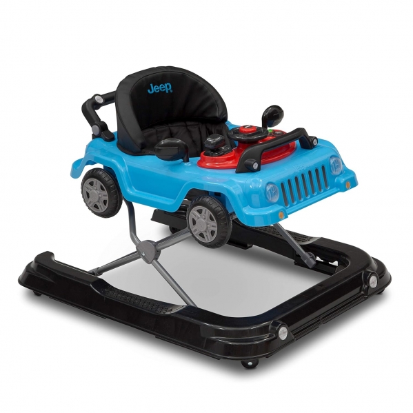 Jeep Classic Wrangler 3-in-1 Grow with Me Walker, Blue