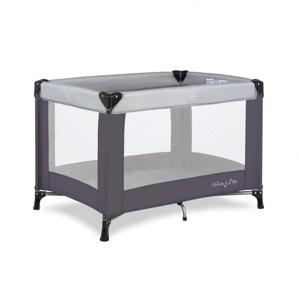 Dream On Me Nest Portable Play Yard in Grey , Small