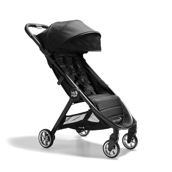 Baby Jogger City Tour 2 Ultra-Compact Travel Stroller, Jet Jet Single
