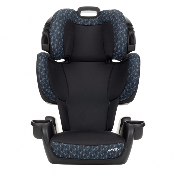 Evenflo GoTime LX Booster Car Seat (Quincy Blue) High Back Quincy Blue