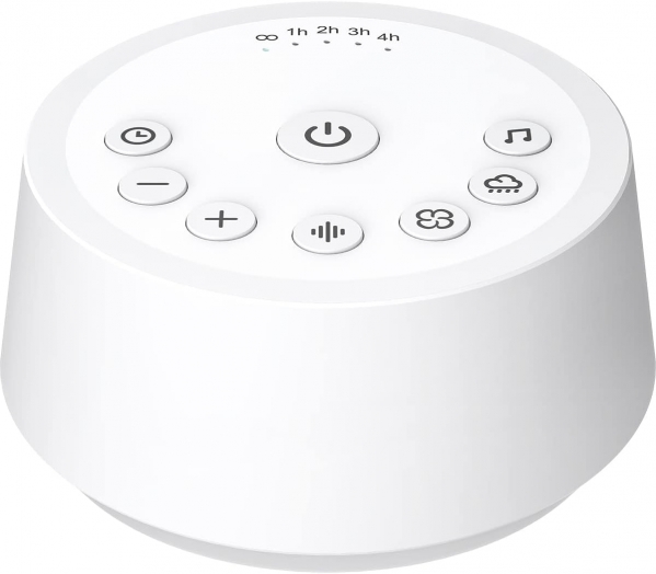 Color Noise Sound Machines Sleep White Noise Machine with 25 Soothing Sounds 32 Volume Levels 5 Timers and 4 Sound Categories and Memory Function for Kids Adults and Home