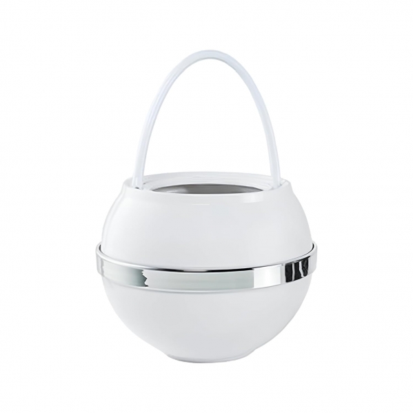 Crystal Quest Bath Ball Water Filter for Bathtub - 3-Stage Filtration, Removes Chlorine, Chloramine & Byproducts, 2,500 Gallons, BPA Free, pH Balanced Water, Fits Most Tubs, Easy Install - White White Single Bath Ball