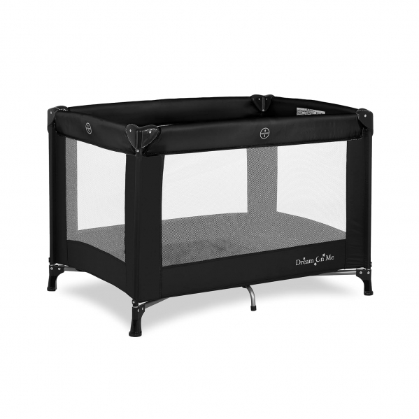 Dream On Me Nest Portable Play Yard in Black