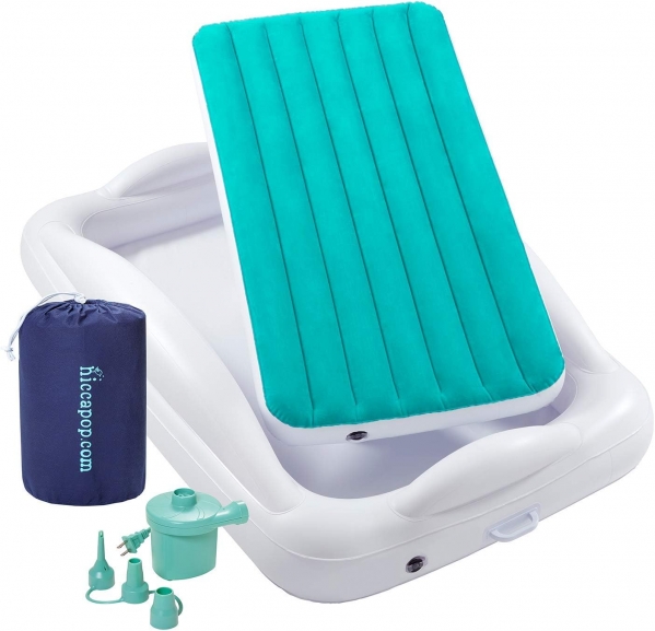 hiccapop Inflatable Toddler Travel Bed