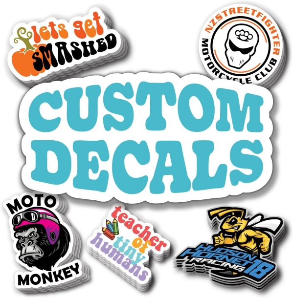 Custom Design Your Own Vinyl Decals Stickers Labels. Upload Your Photo, Text, Logo, or Image. UV Fade Resistant, Dishwasher Safe, Vinyl Has Air Release Adhesive for Bubble Free Installation. Standard (White)