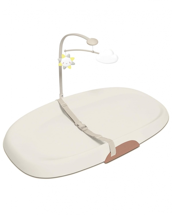 Skip Hop Nursery Style Wipe-Clean Changing Pad - Oat