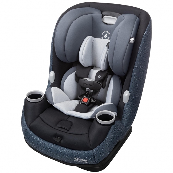 Maxi-Cosi Pria Max All-in-One Convertible Car Seat, Tetra Graphite - Pure