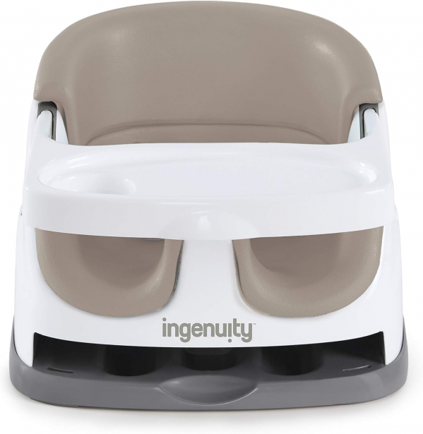 Ingenuity Baby Base 2-in-1 Seat - Cashmere - Booster Feeding Seat
