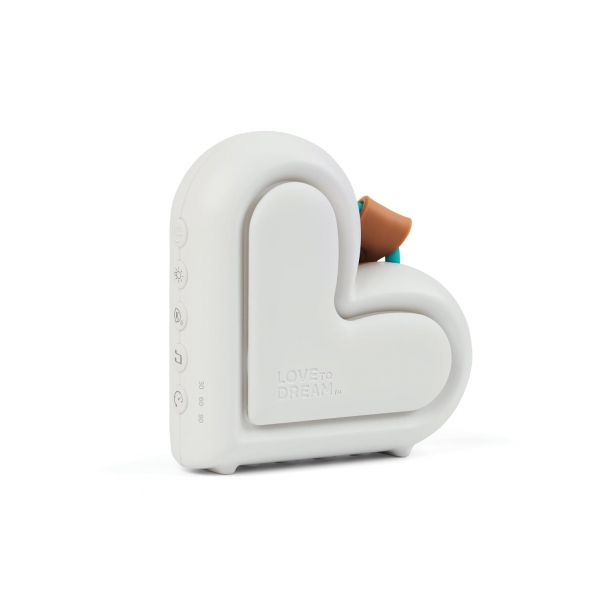 Love to Dream Sleep Machine, Baby White Noise Machine for Sleeping and Relaxing, Noise Therapy with 9 Soothing Infant Sleep Sounds with Baby Night Light, Portable Sound Machine