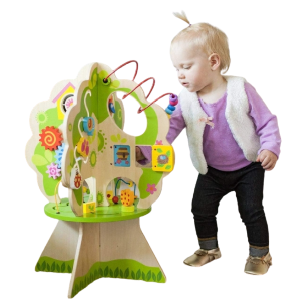 Fat Brain Toys Forest Friends Discovery Tree - Early Learning Activity Center, 2+