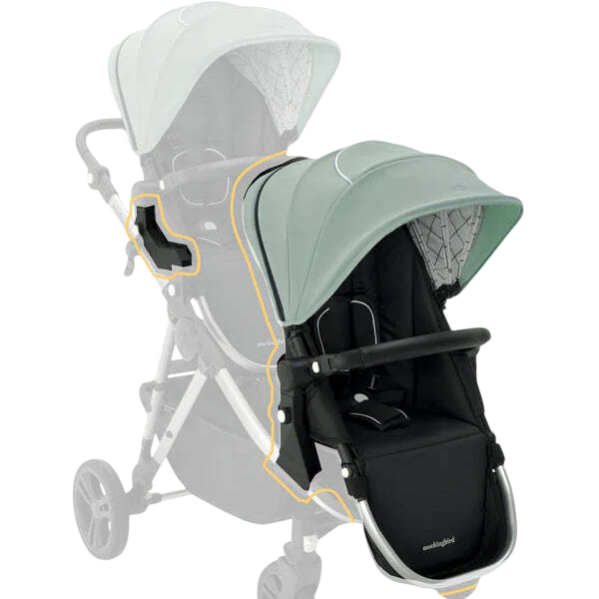 Mockingbird Stroller 2nd Seat Kit