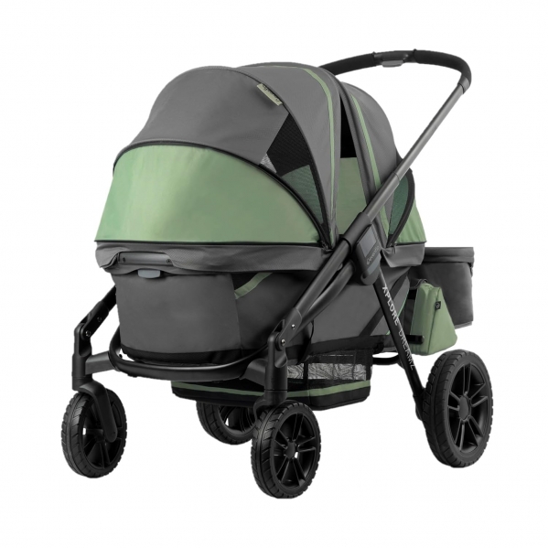 Evenflo Pivot Xplore Dreamz All-Terrain Stroller Wagon with Bassinet Insert