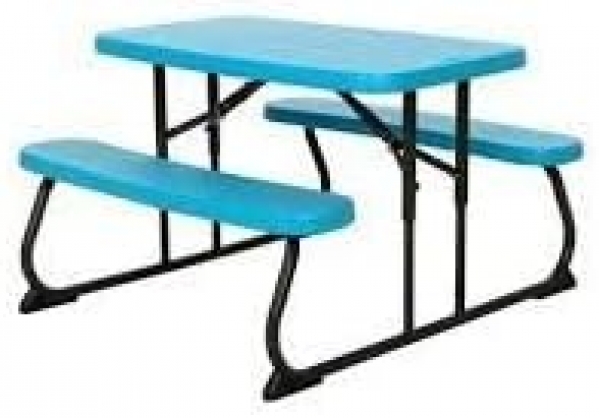 Lifetime Childrens Picnic Table - Glacier Blue
