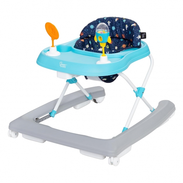 Smart Steps by Baby Trend Activity Walker, Space Walk Navy