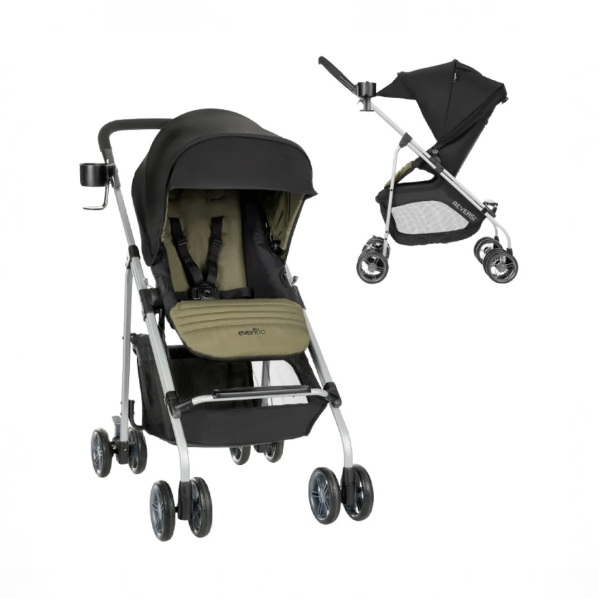 Evenflo Reversi Lightweight Reversible Stroller (Altair Black)