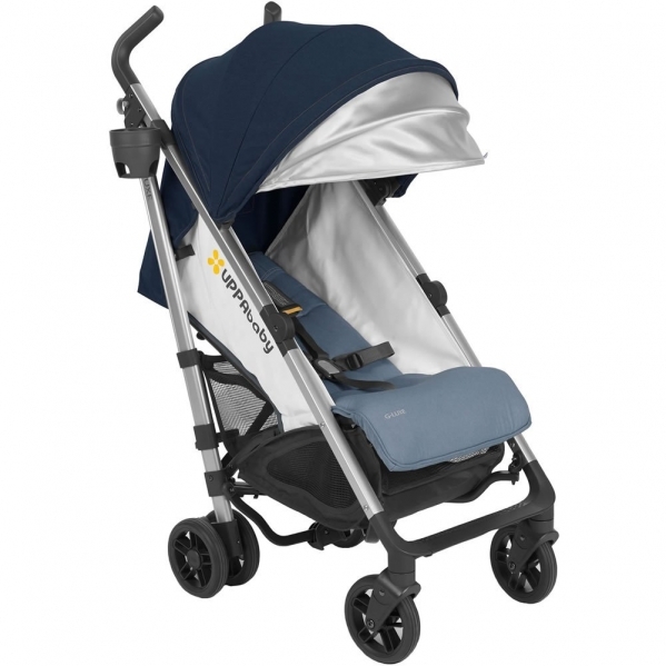 2018 UPPAbaby G-Luxe Stroller -Aidan (Denim/Silver)
