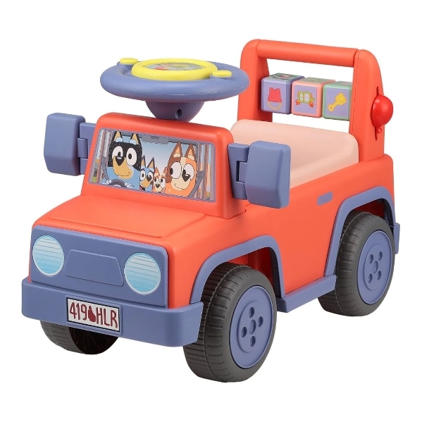 Bluey Licensed Interactive Ride-On Push Car