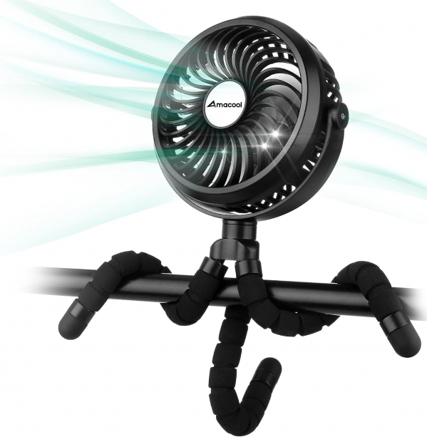 Battery Operated Stroller Fan