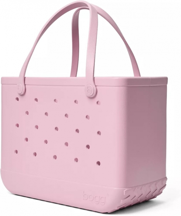 BOGG BAG - Tote for Beach, Pool, Boat, Sports - All Purpose EVA - Tonal Buttons Original - Large Beach Hydrangea